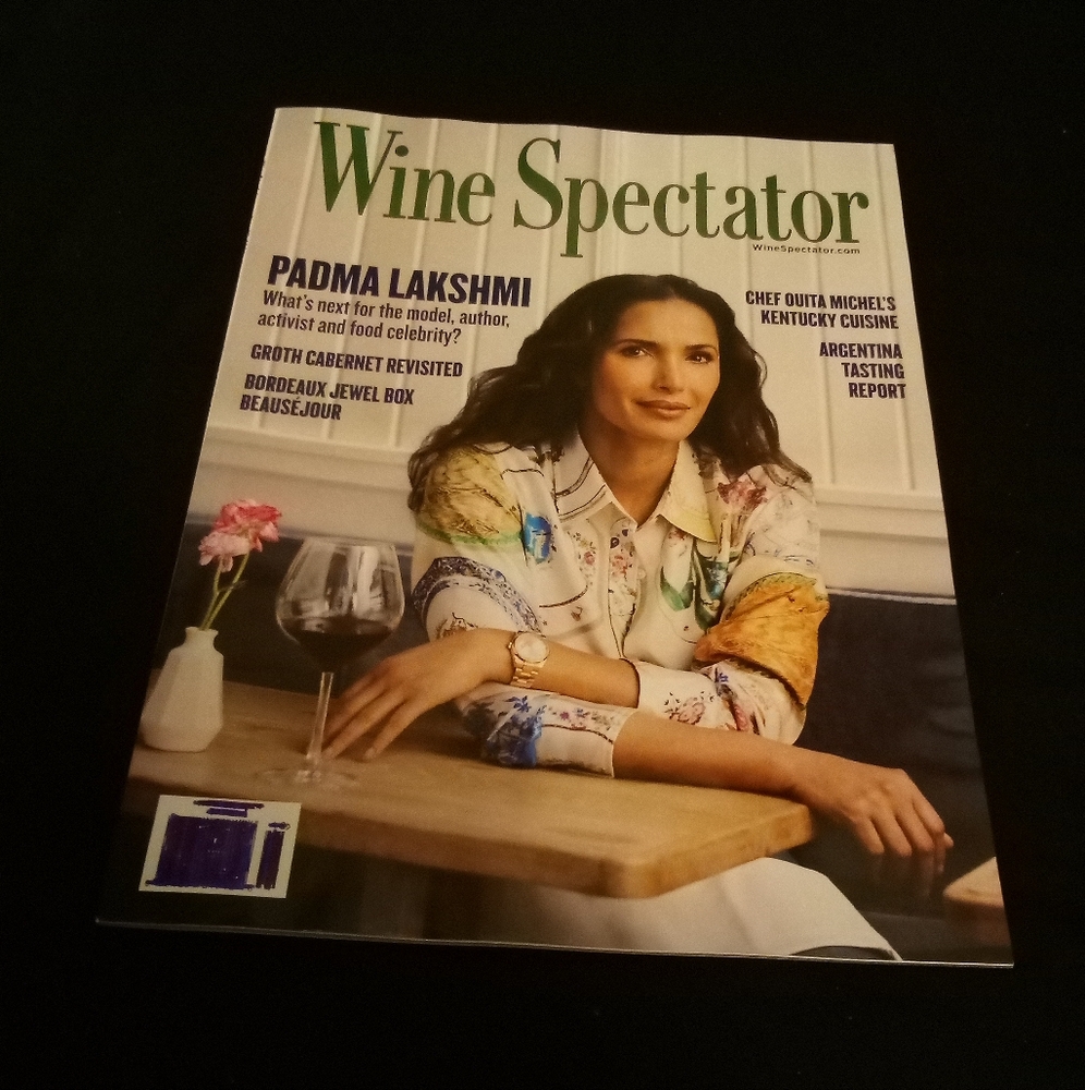 Wine Spectator Magazine Padma Lakshmi November 30 2024